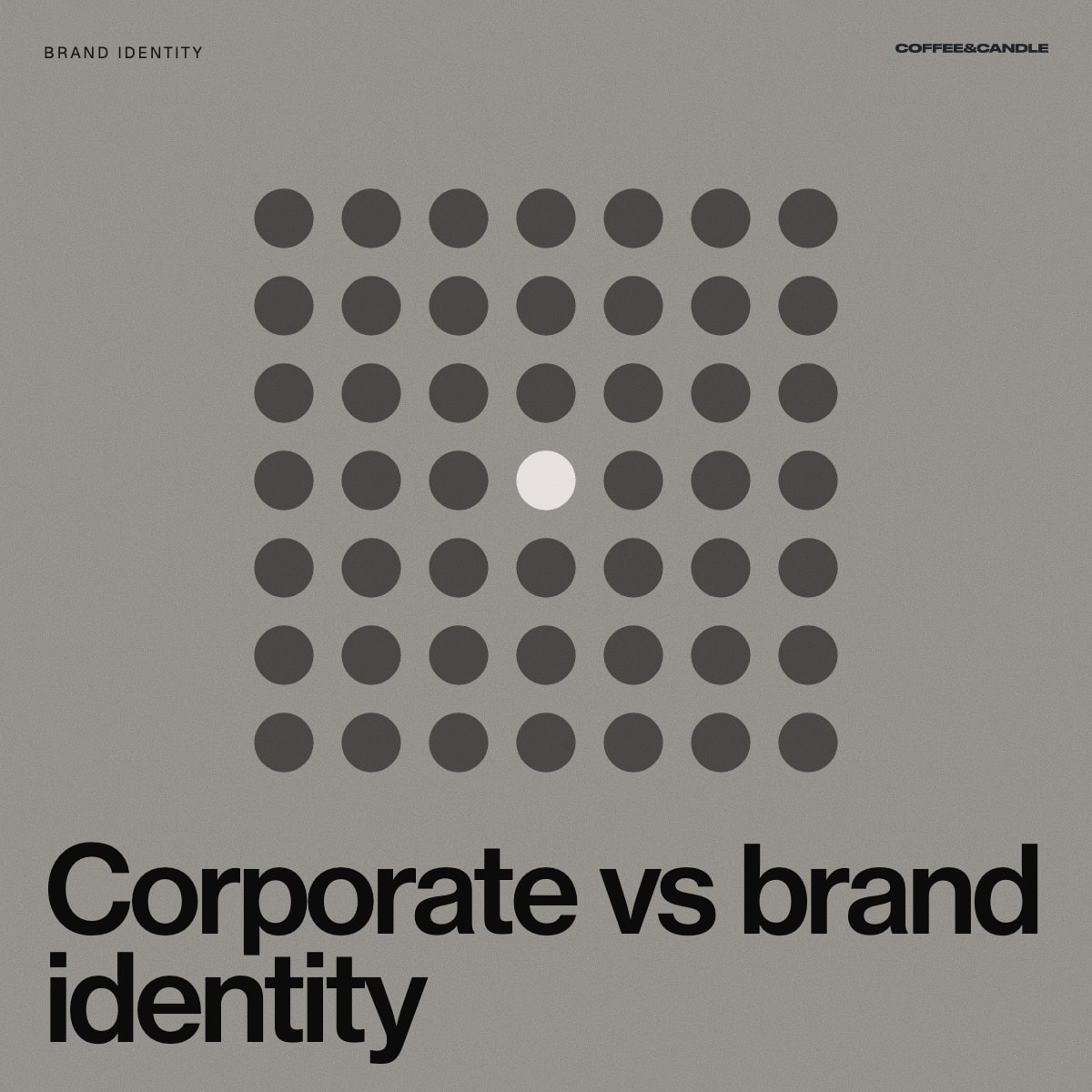 Corporate Identity vs Brand Identity: What's the Difference?