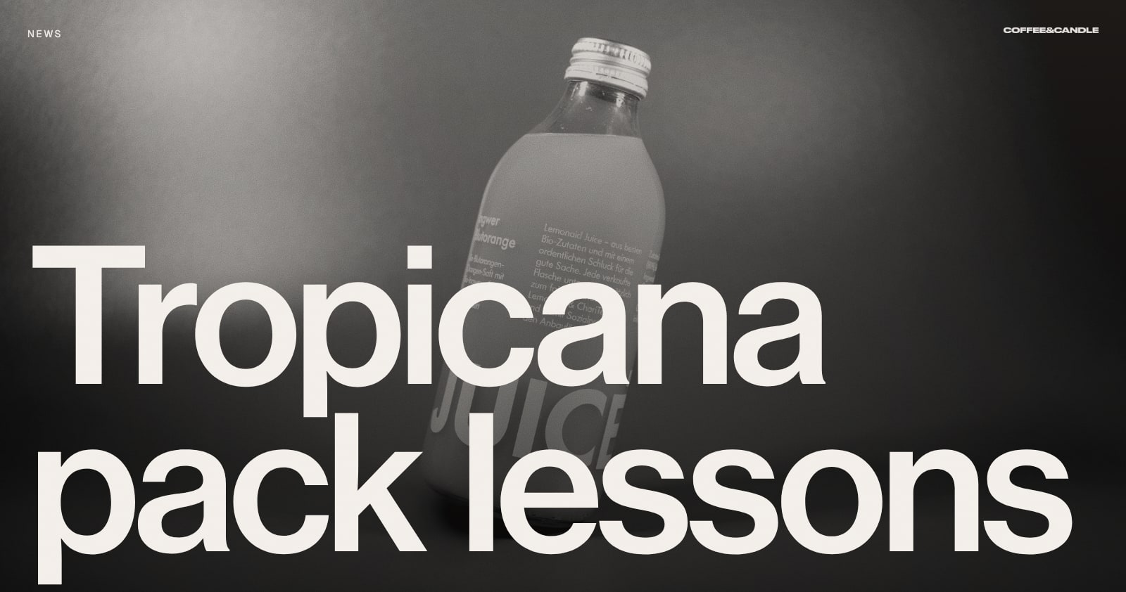Tropicana's 2009 Packaging Redesign: What Every Packaging Project Must Protect